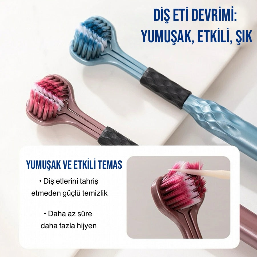 Munseur™ Üçlü iş Fırçası